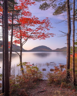 Autumn Lake Mountain View