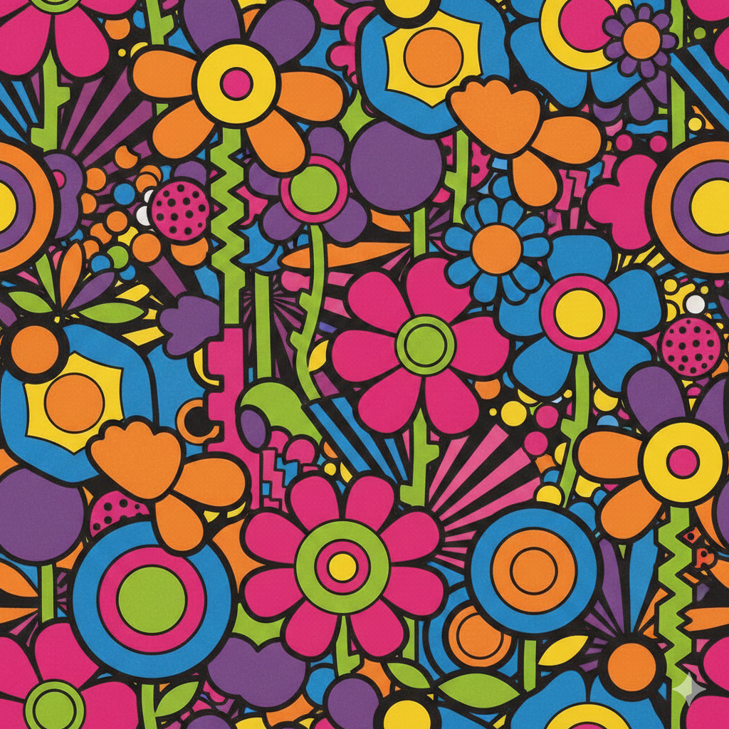 Colorful Flower Pattern