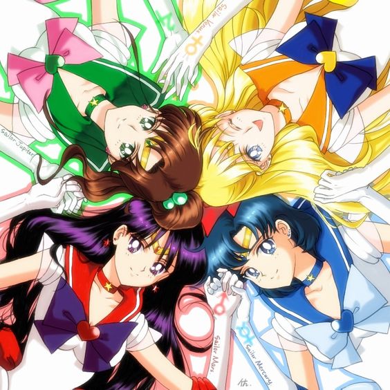 Sailor Jupiter Venus Mars Mercury