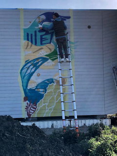 Mural Painting In Progress