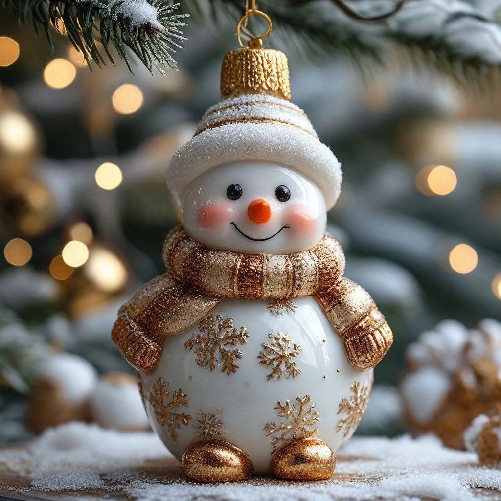 Snowman Christmas Ornament