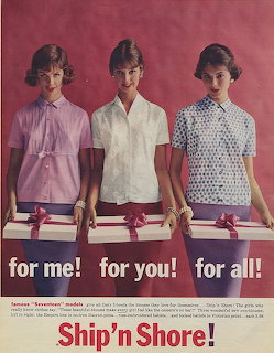 1958 Ship'n Shore Fashion Ad