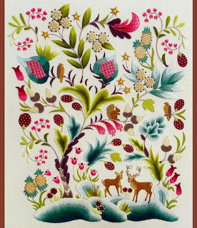 Folk Art Forest Animals