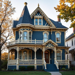 Victorian Blue House