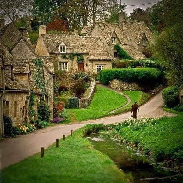 English Cotswold Village
