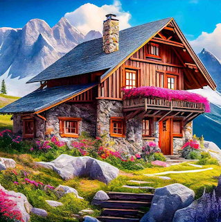 Alpine Mountain Chalet Cottage