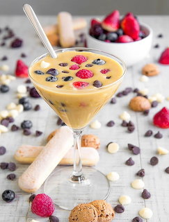 Zabaglione with Berries
