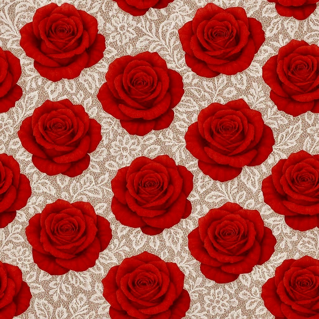 Red Roses & Lace
