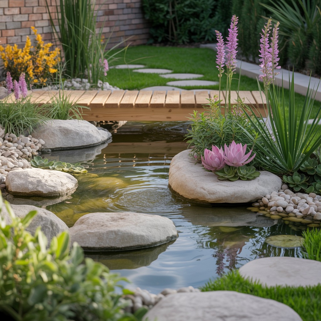 Garden Pond Path