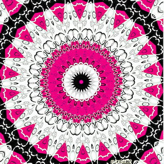 Pink Floral Mandala