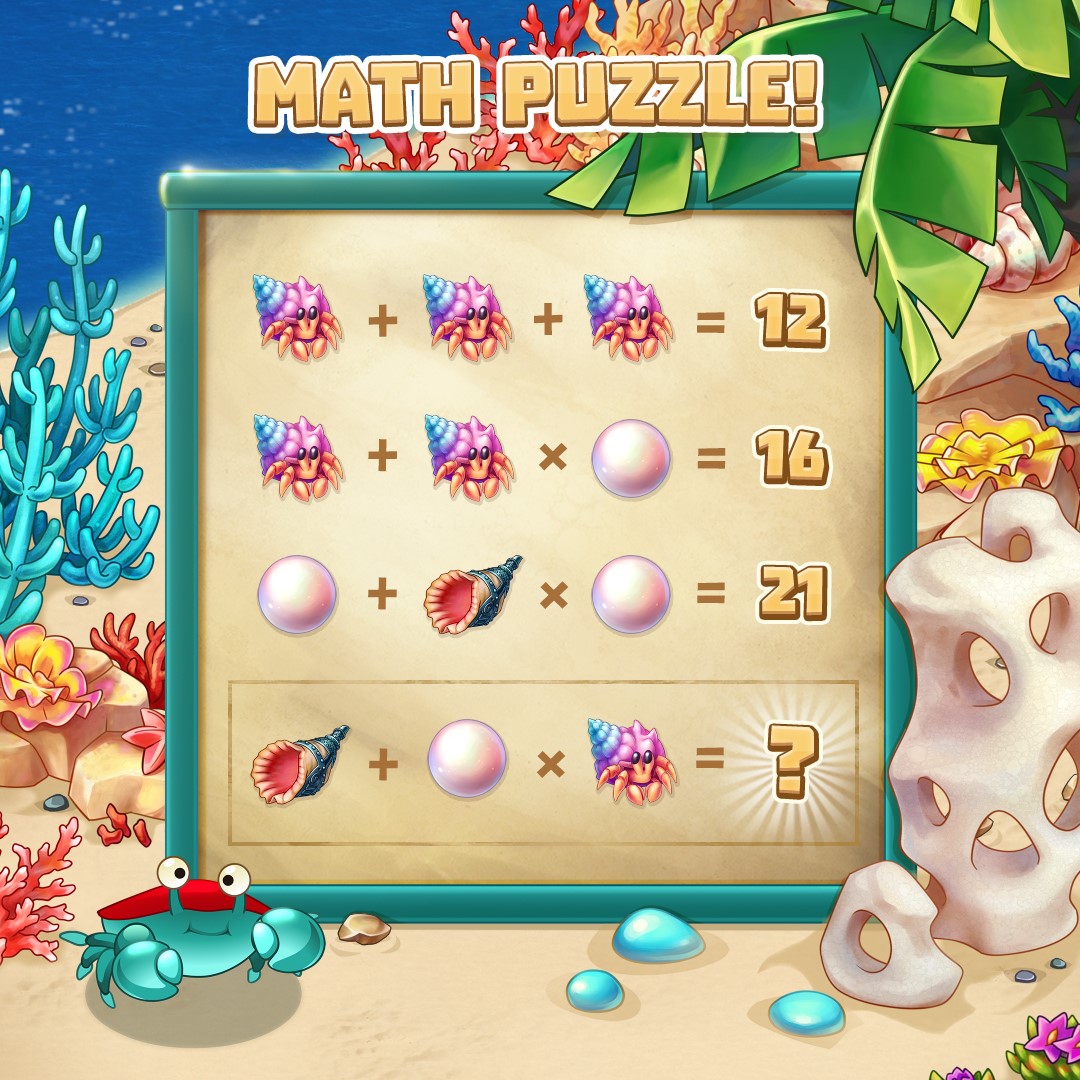 Underwater Math Puzzle