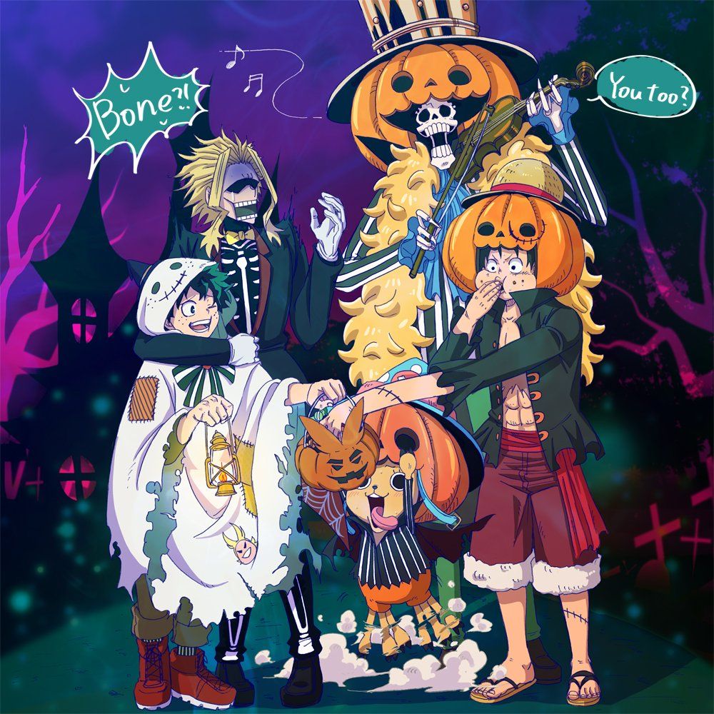 Anime Halloween Crossover