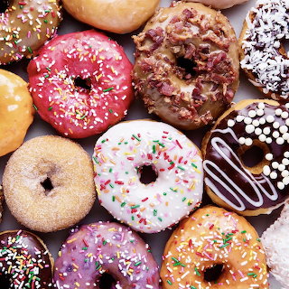 Colorful Donut Assortment
