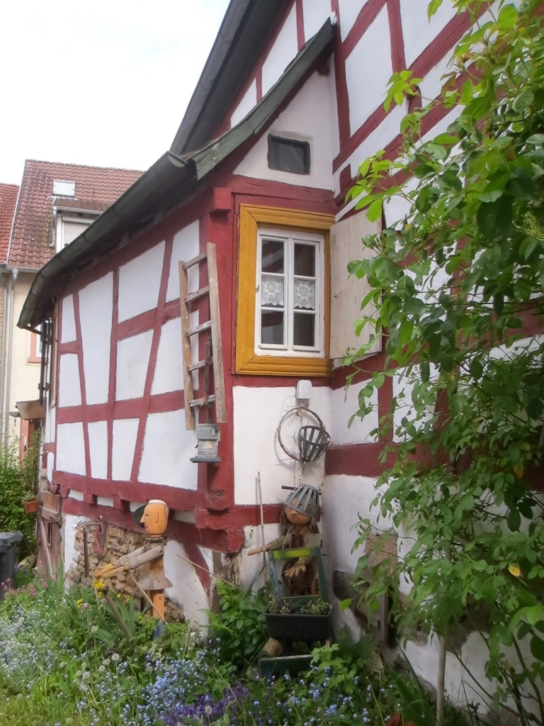 German Half-Timbered House