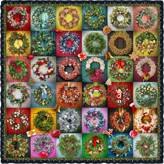 Christmas Wreath Collection Grid