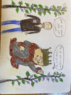 Medieval Characters Drawing