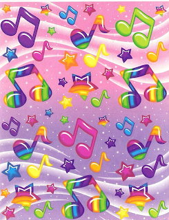Rainbow Music Notes