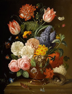 Franz Xaver Pieler Floral Still Life