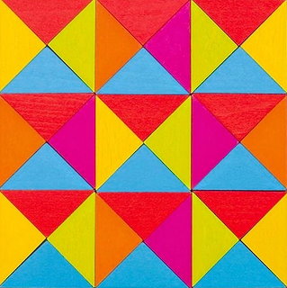 Colorful Geometric Mosaic