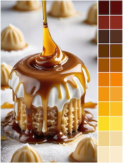 Caramel Drizzled Dessert