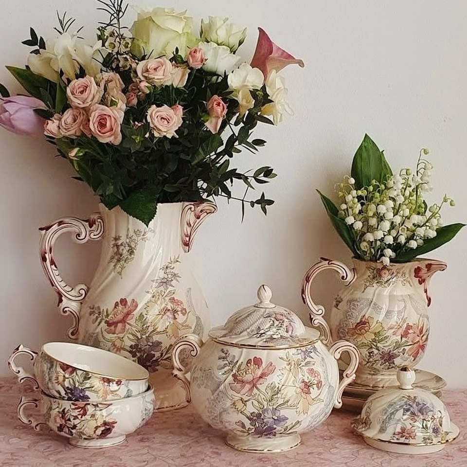 Floral Teapot Still Life