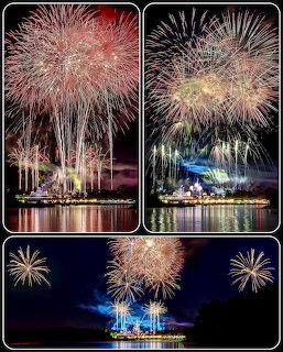Cinderella Castle Fireworks Display