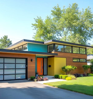 Midcentury Modern House Exterior