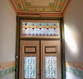 Art Nouveau Interior Door