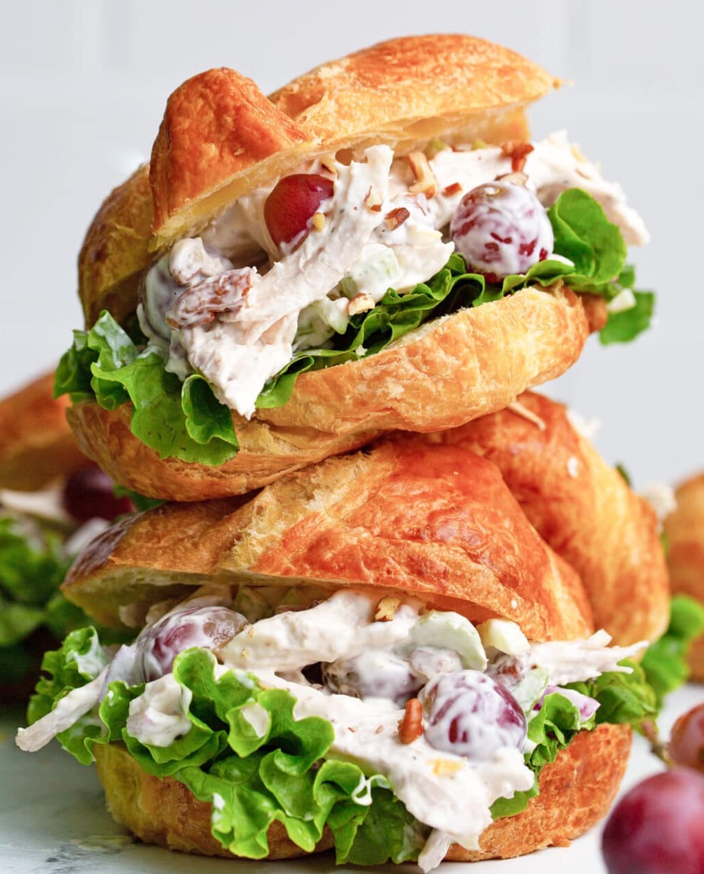 Chicken Salad Croissant Sandwiches