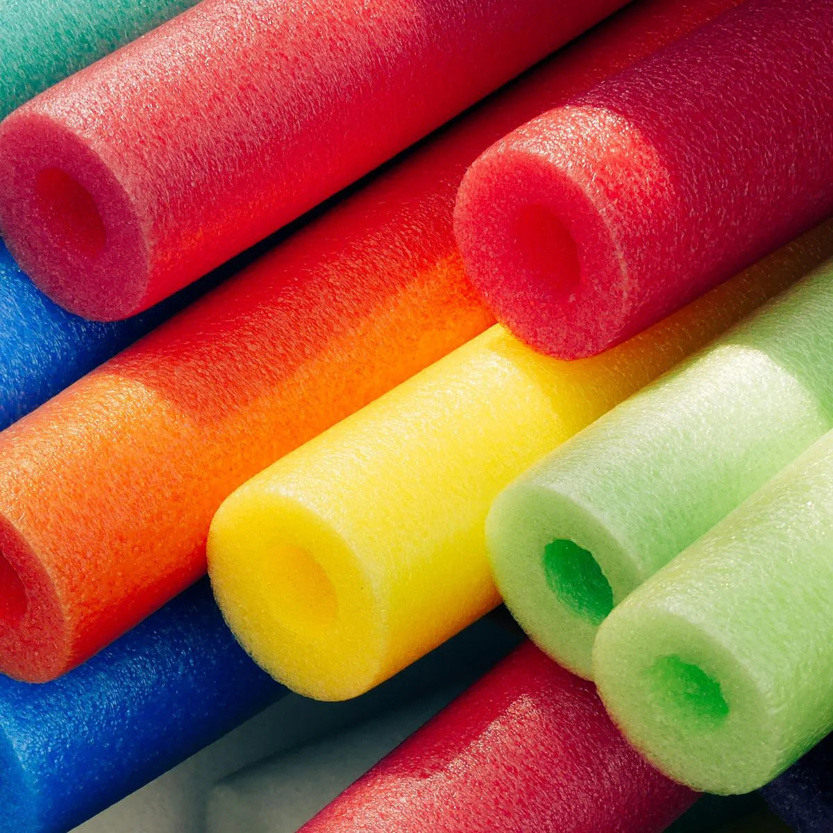 Colorful Pool Noodles