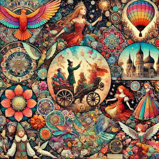 Fantasy Collage Art