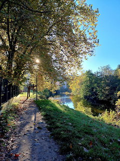 Ardèche River Path in Autumn