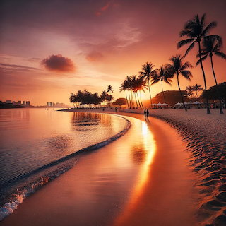 Tropical Beach Sunset