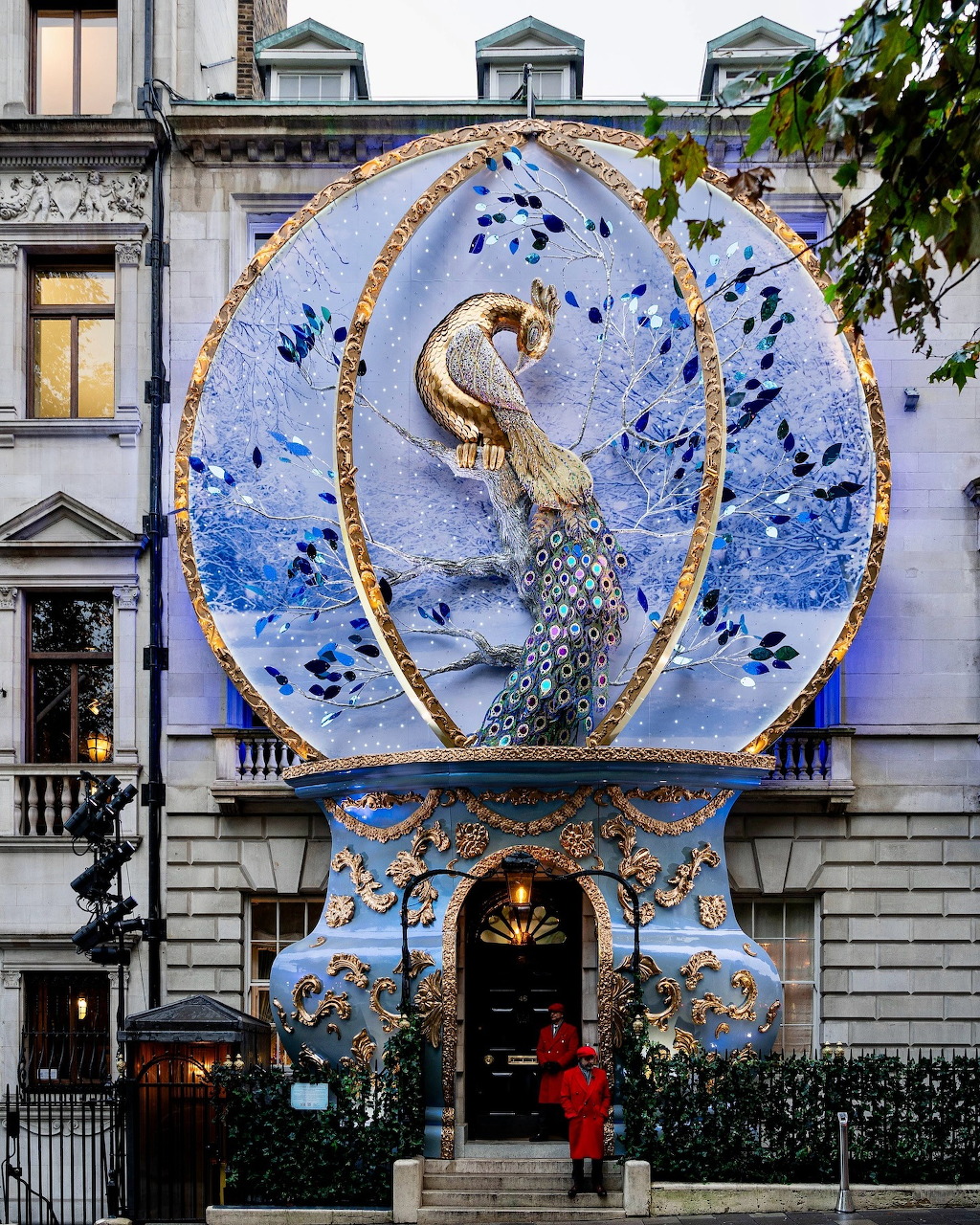 London Peacock Facade