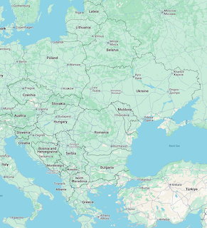 Eastern Europe Map