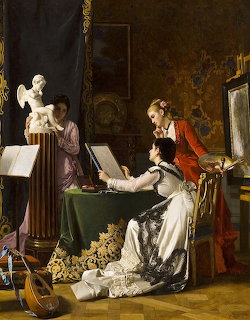 Baugniet The Drawing Lesson