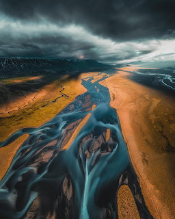 Iceland River Delta