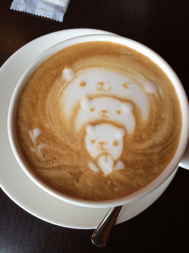 Bear Latte Art Coffee
