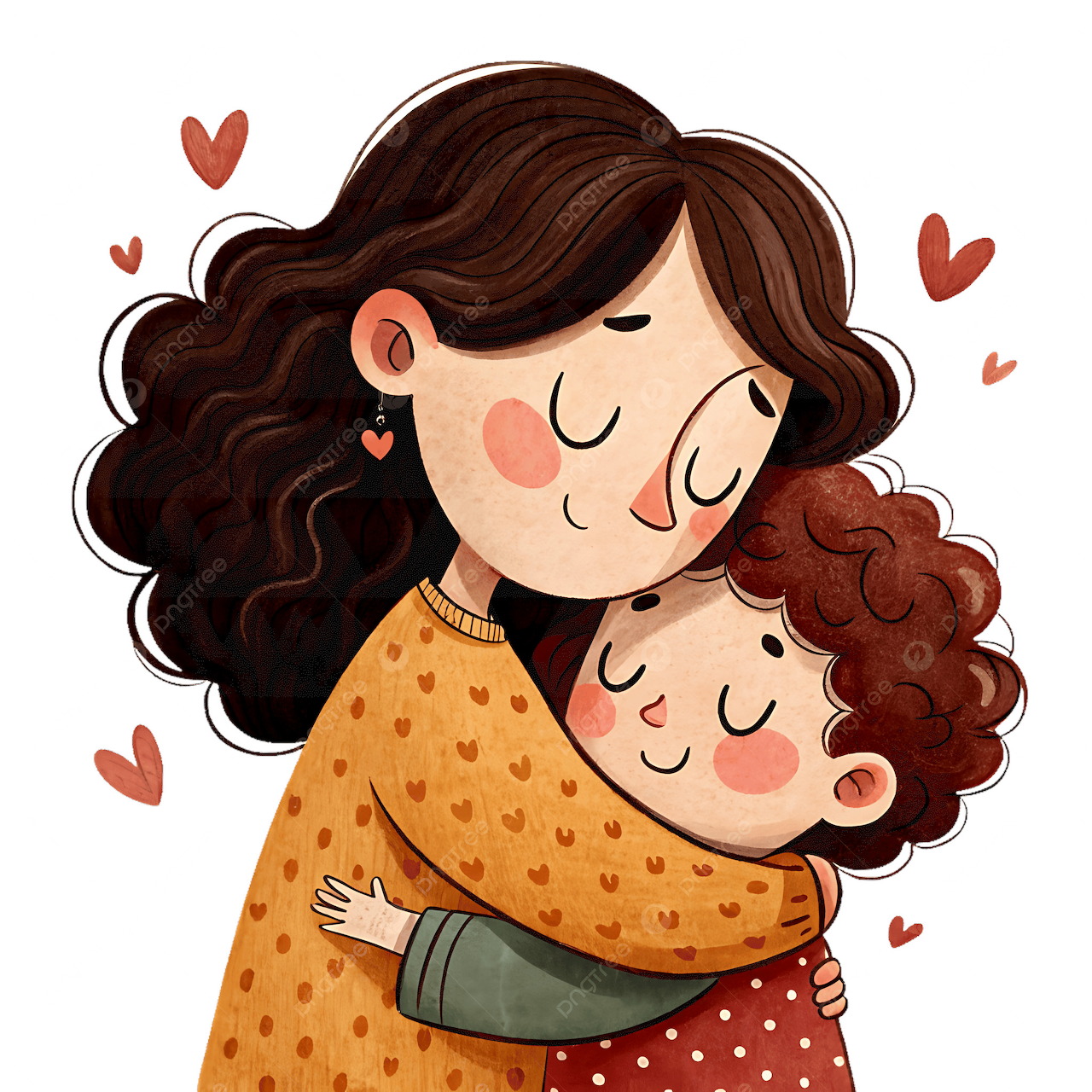 Mother Child Hug