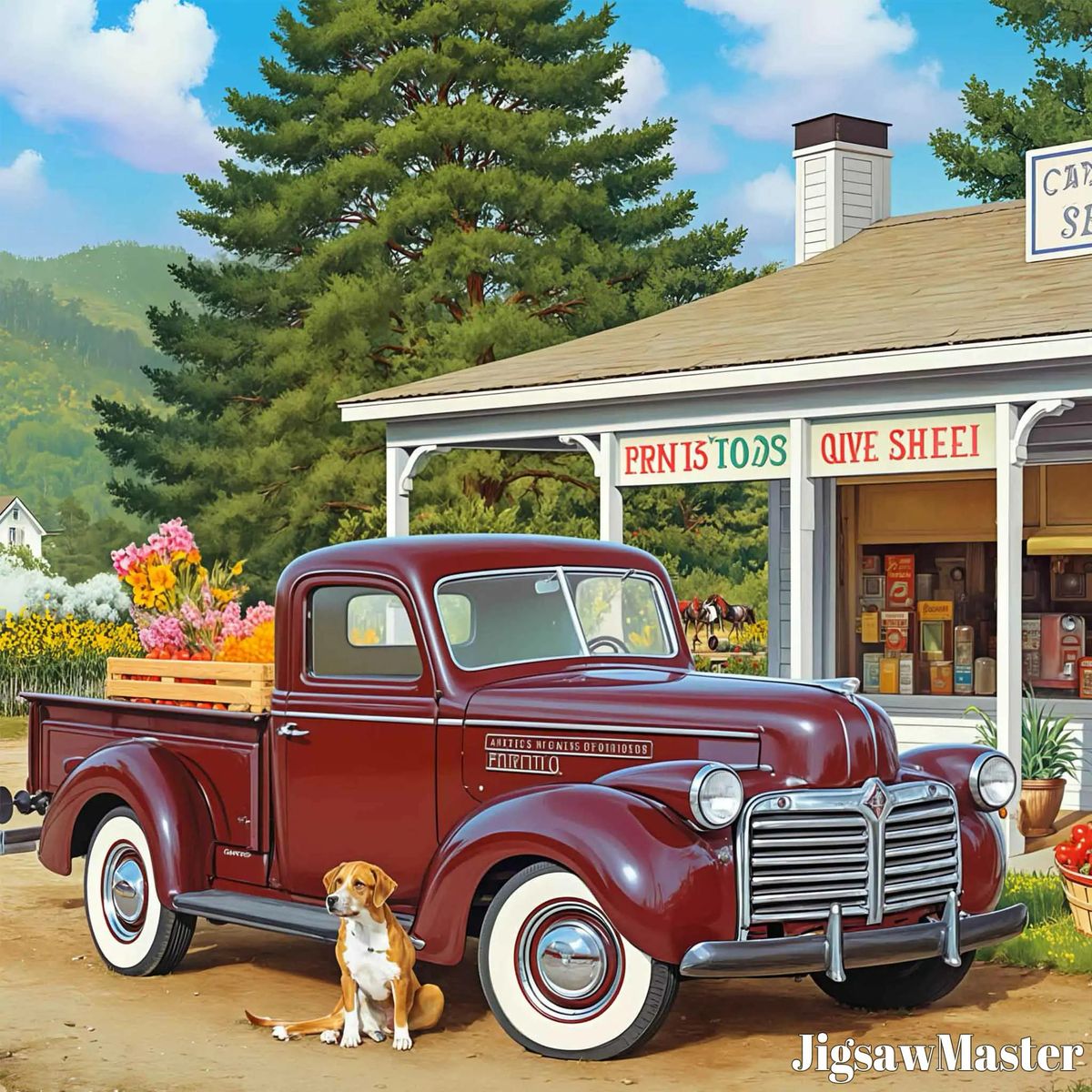 Vintage Truck at Country Store