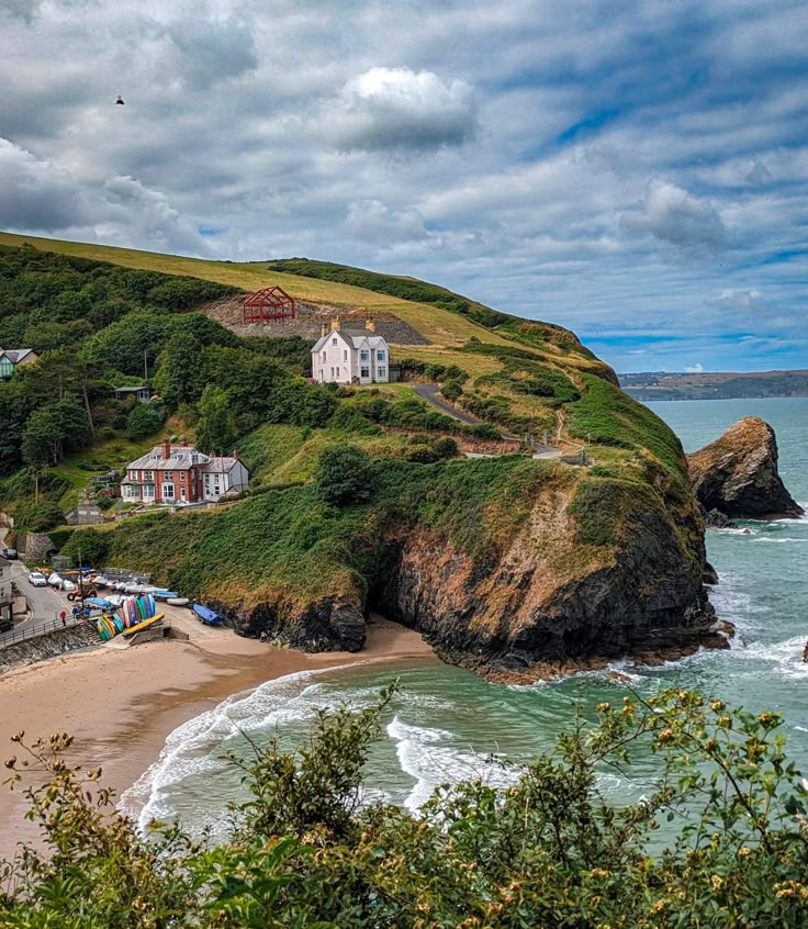 Llangrannog Welsh Coast