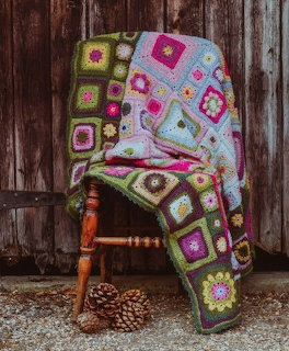 Crochet Granny Square Blanket