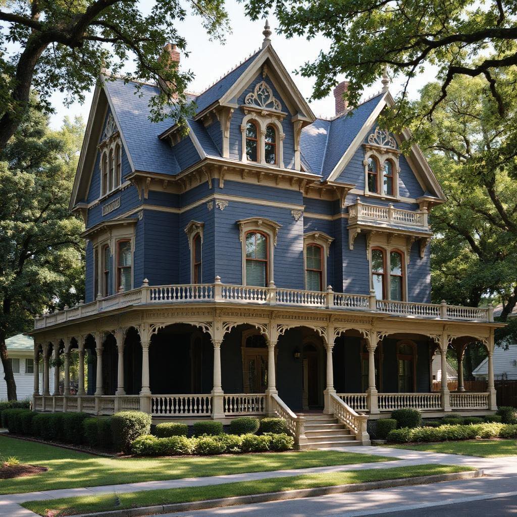 Victorian Blue House