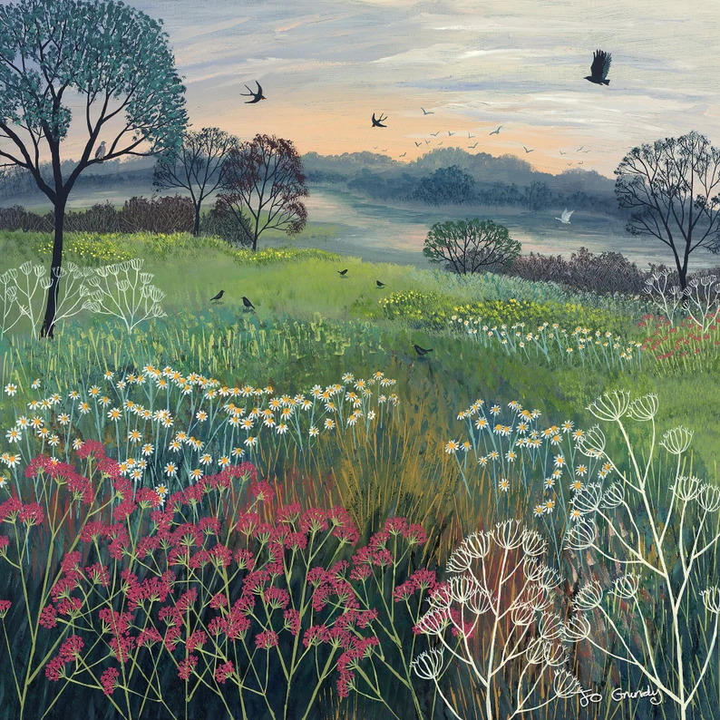 Wildflower Meadow Landscape