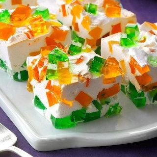 Stained Glass Gelatin Dessert