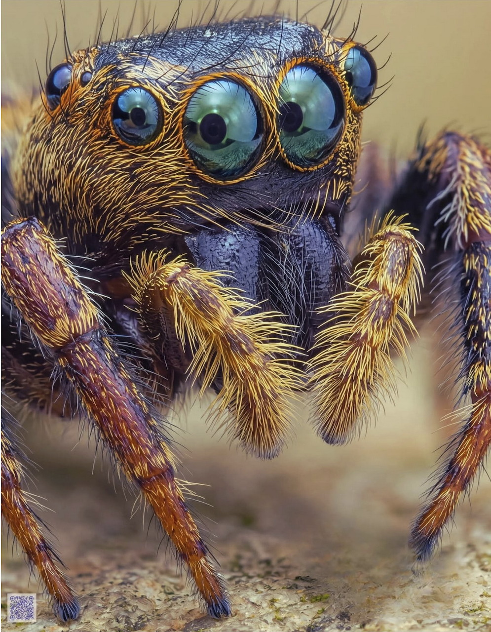 Jumping Spider Macro