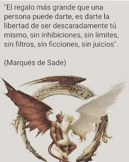 Marqués de Sade Angel Devil Art