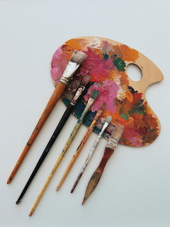 Art Supplies Paint Palette