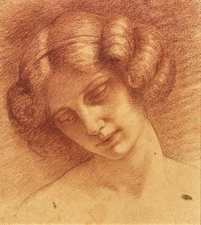 Pensive Woman by Armand Point
