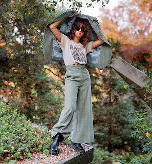 Odessa A'zion Autumn Portrait